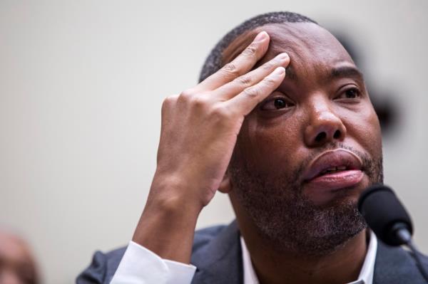 Author Ta-Nehisi Coates testified during a hearing on slavery reparations held by the House Judiciary Subcommittee on the Constitution, Civil Rights and Civil Liberties on June 19, 2019 in Washington, DC.