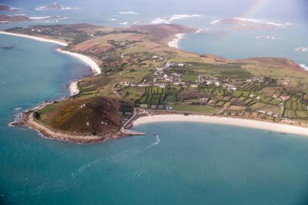 The islands' pristine white beaches would draw anyone to the Scilly Isles - and it's much closer than the Caribbean